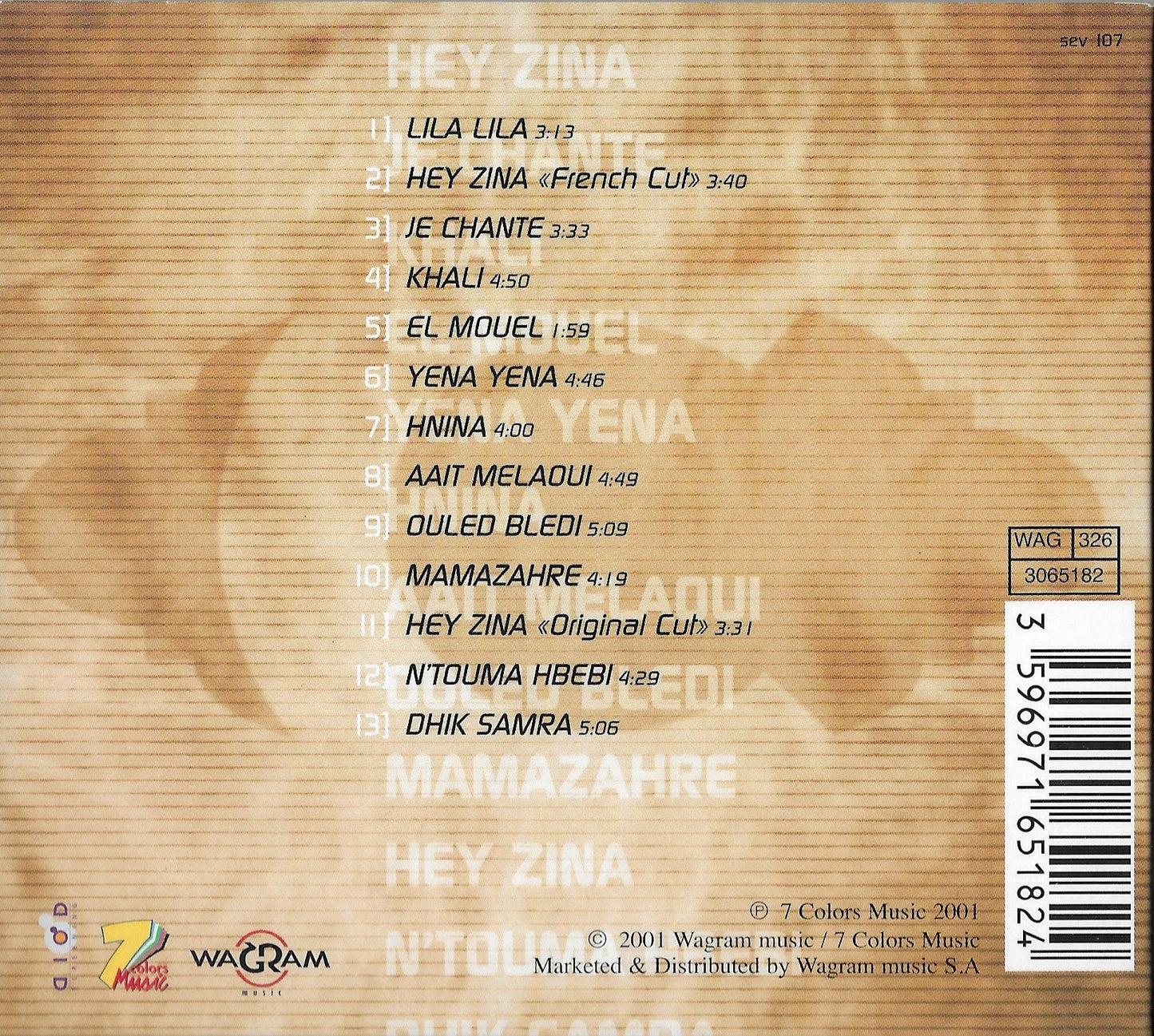 CHOUBENE - Zina