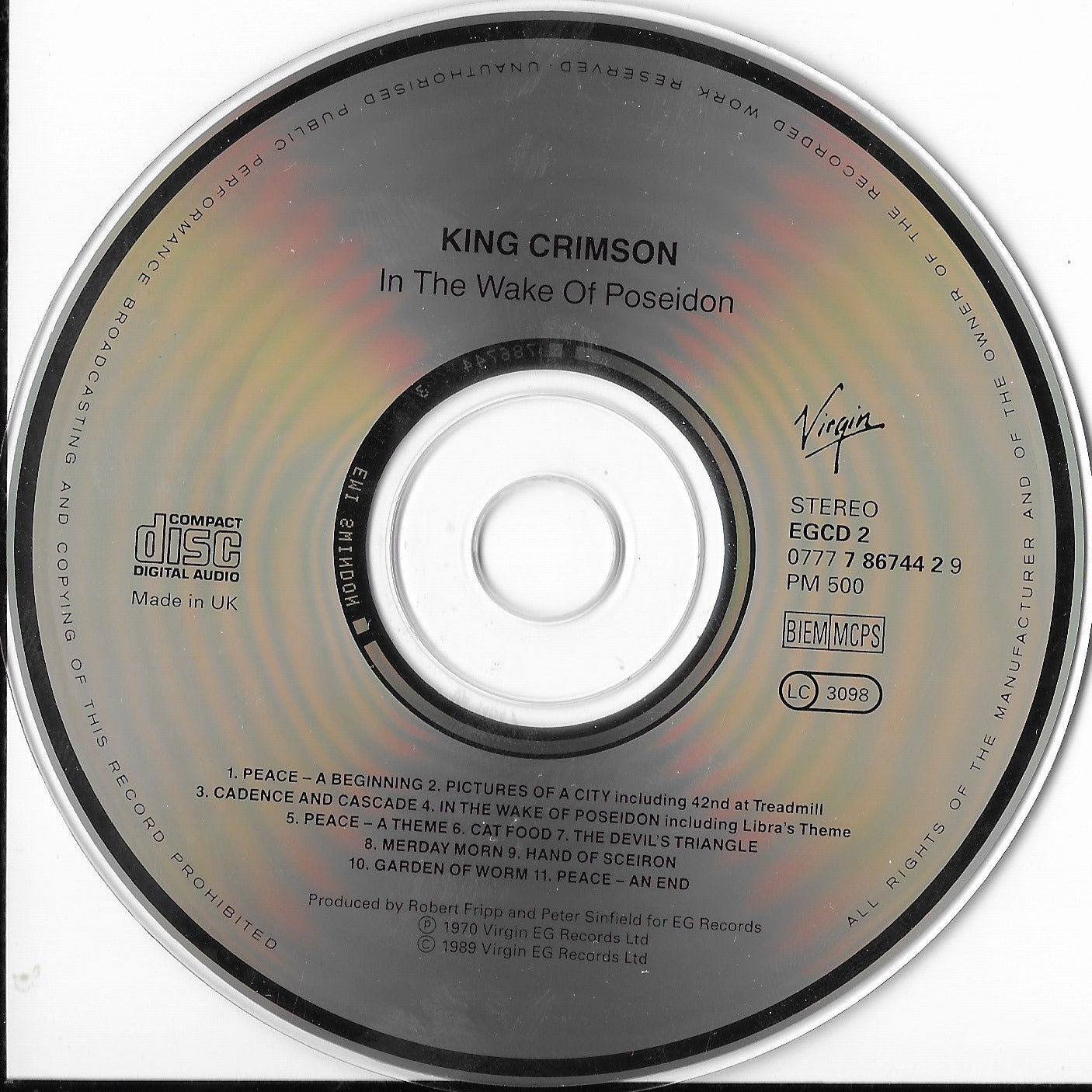KING CRIMSON - In The Wake Of Poseidon