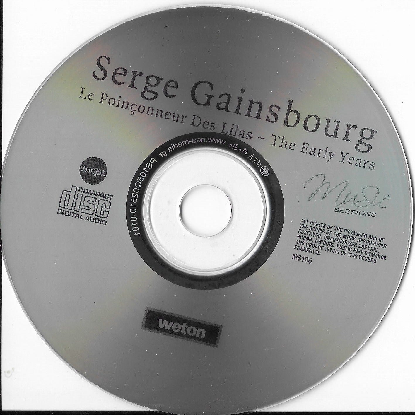 SERGE GAINSBOURG - Le Poinçonneur Des Lilas - The Early Years