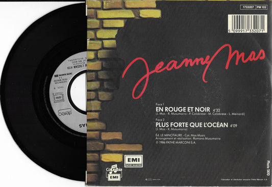 JEANNE MAS - En Rouge Et Noir