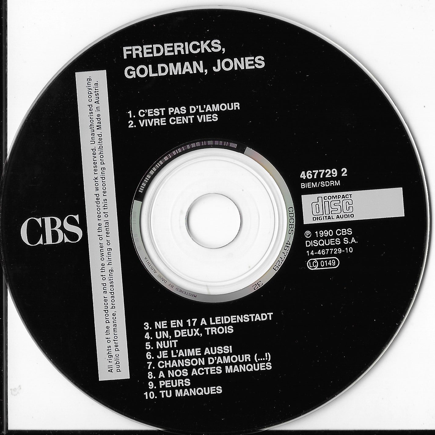 FREDERICKS GOLDMAN JONES - Fredericks Goldman Jones