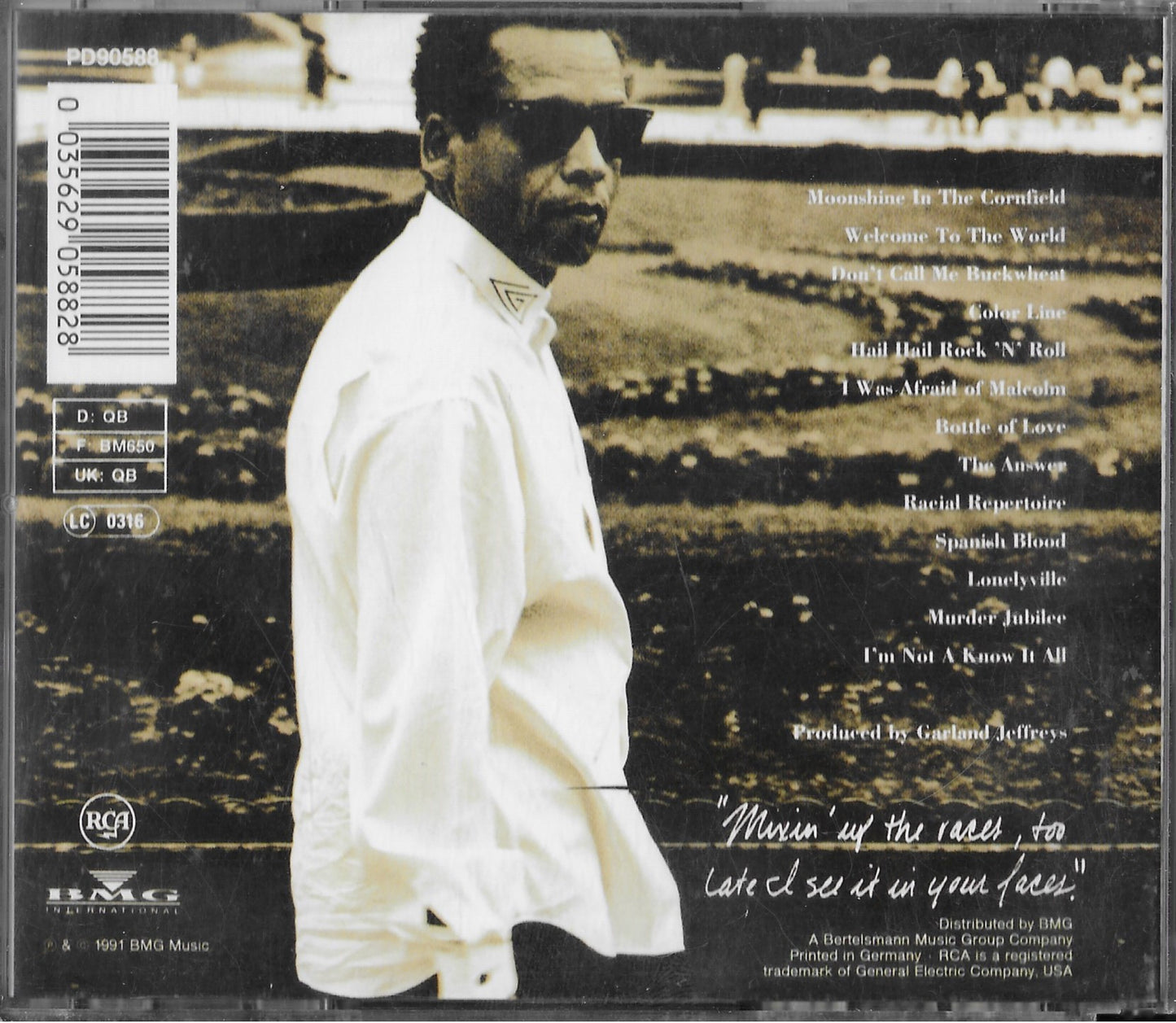 GARLAND JEFFREYS - Don't Call Me Buckwheat