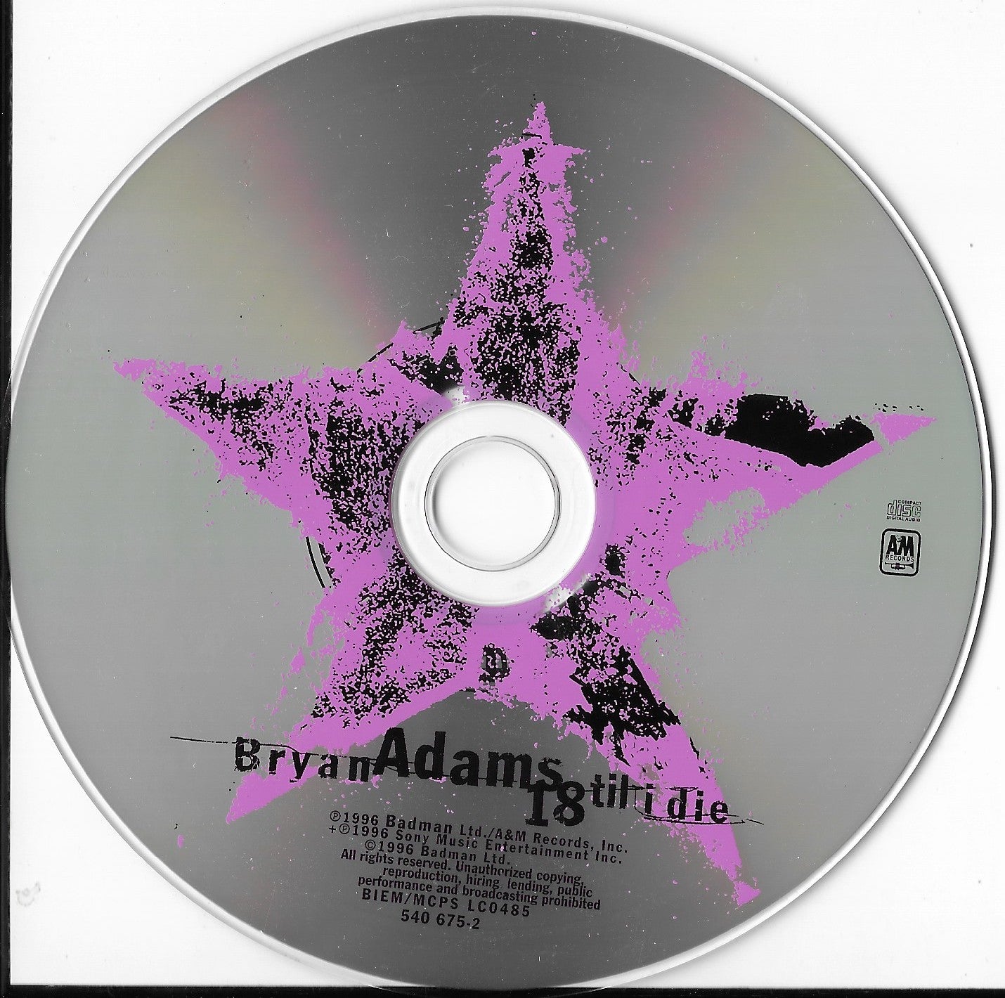 BRYAN ADAMS - 18 Til I Die
