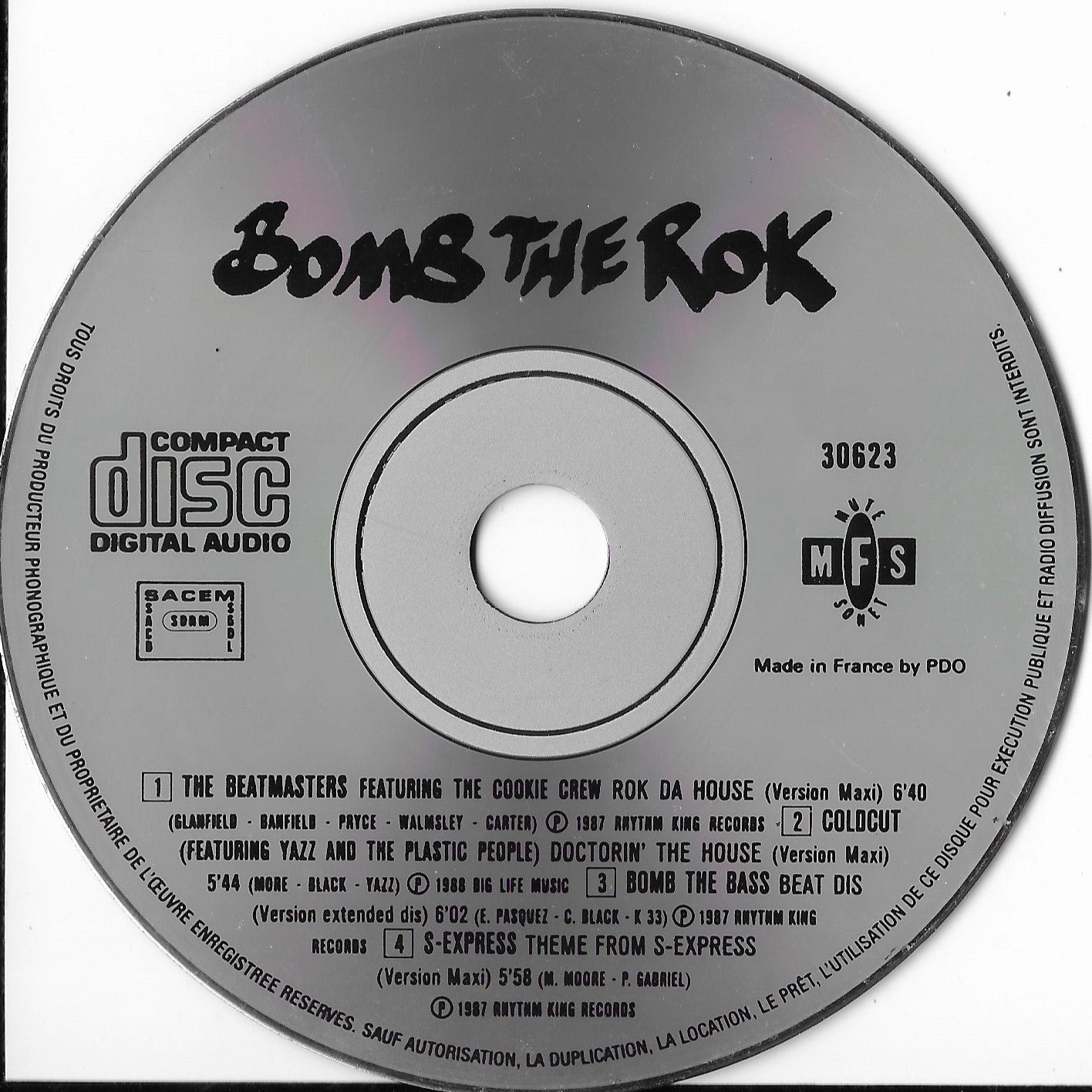 BOMB THE ROK (Colcut, Bomb The Bass, S-Express, Beatmasters)