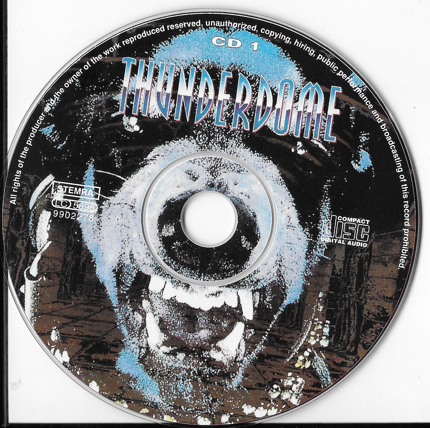 THUNDERDOME - "The Best Of" (Hardcore Will Never Die)