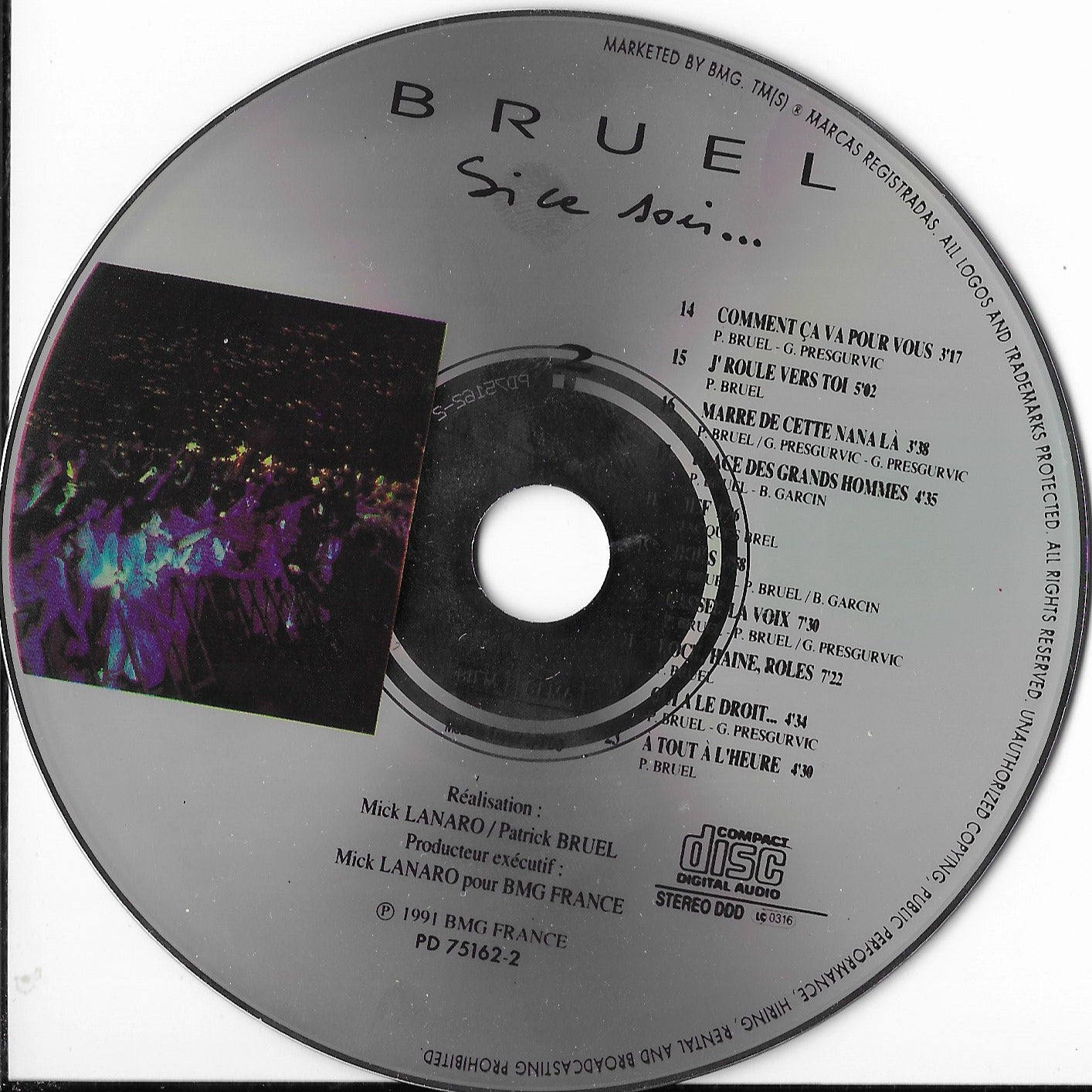 PATRICK BRUEL - Si Ce Soir...