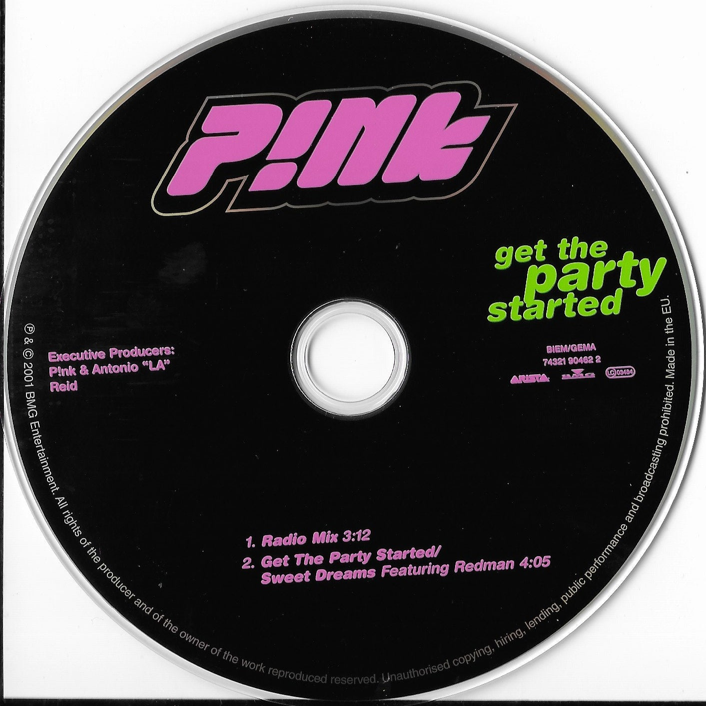 P!NK - Get The Party Started