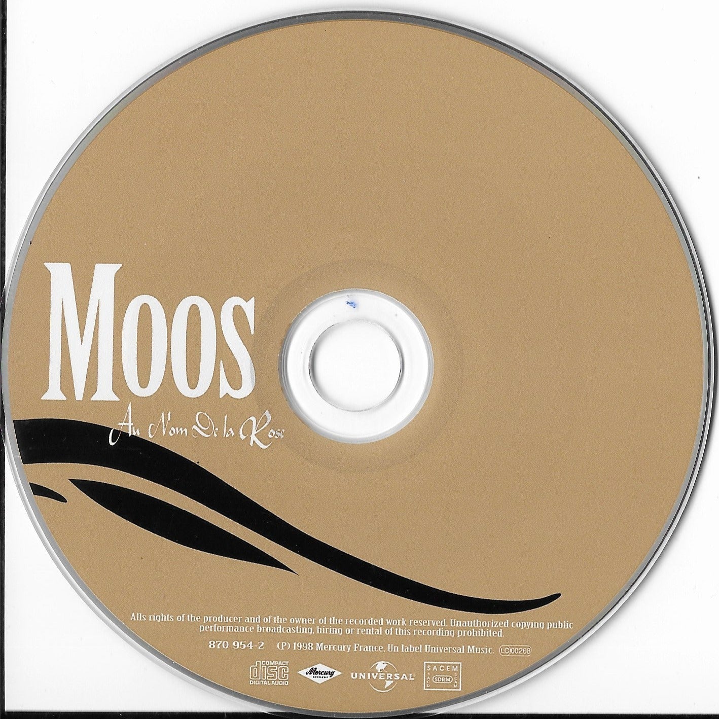 MOOS - Au Nom De La Rose