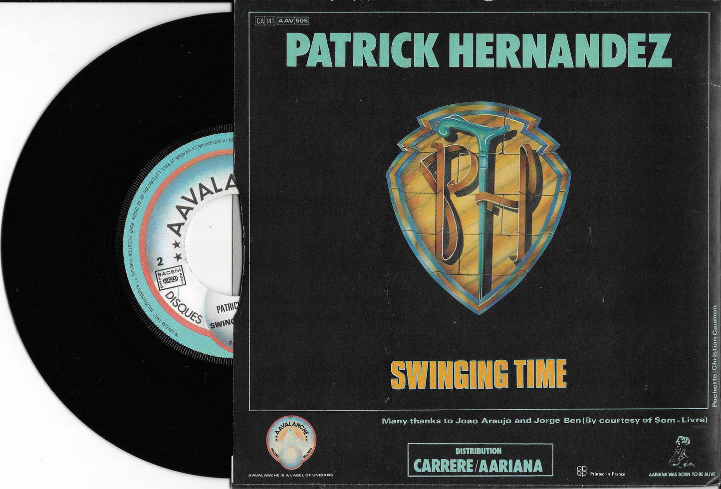 PATRICK HERNANDEZ / JORGE BEN - Someone's Stepping On My Mushrooms