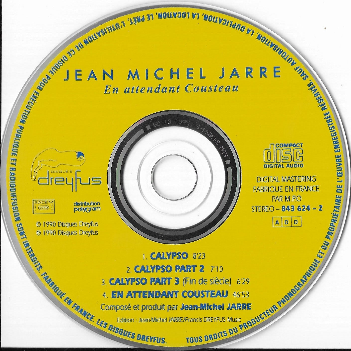JEAN MICHEL JARRE - En Attendant Cousteau