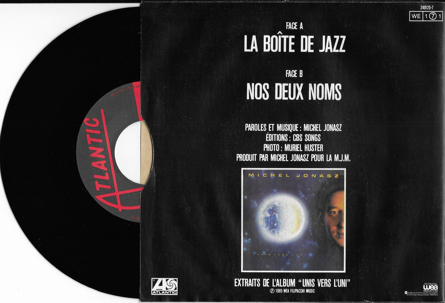 MICHEL JONASZ - La Boîte De Jazz
