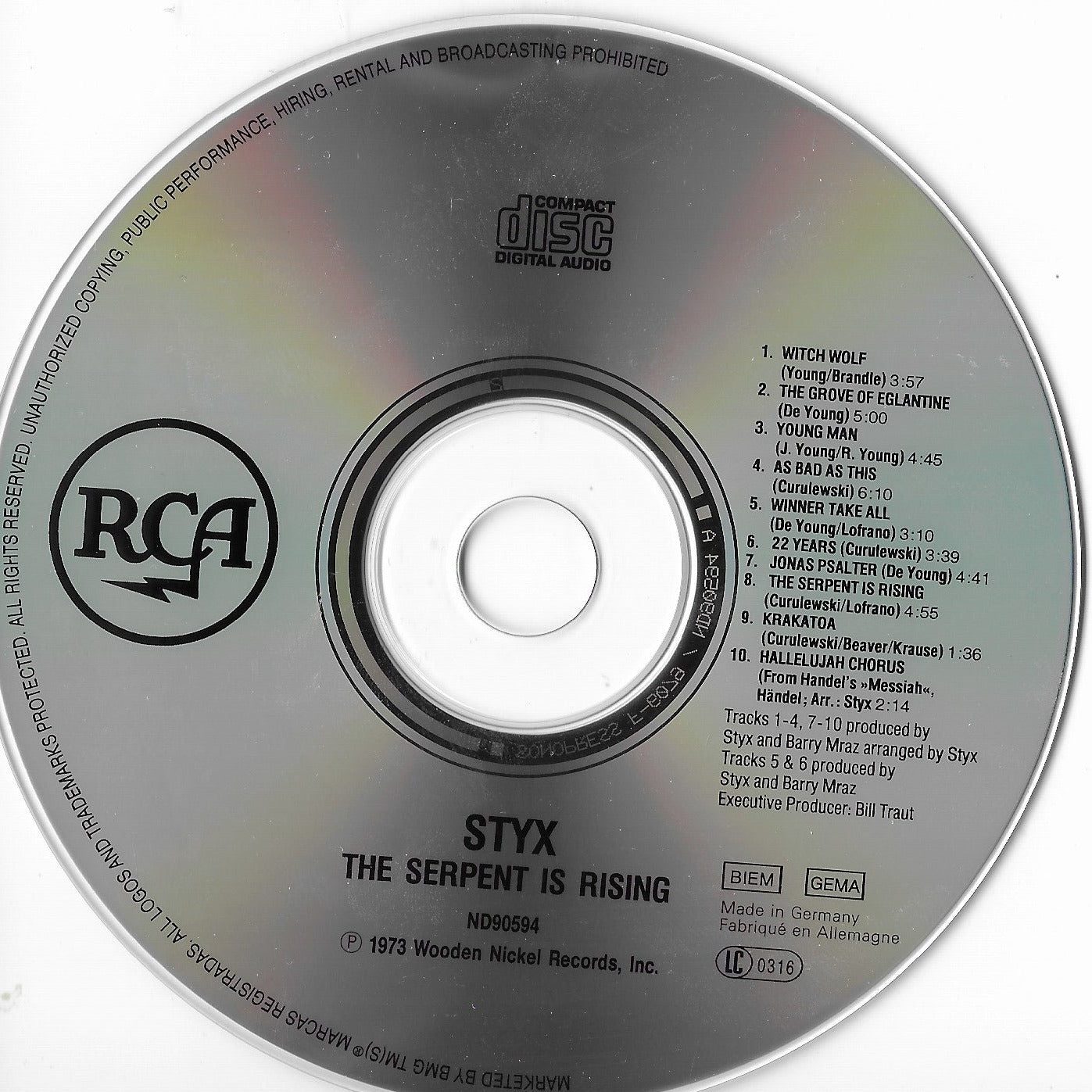 STYX - The Serpent Is Rising