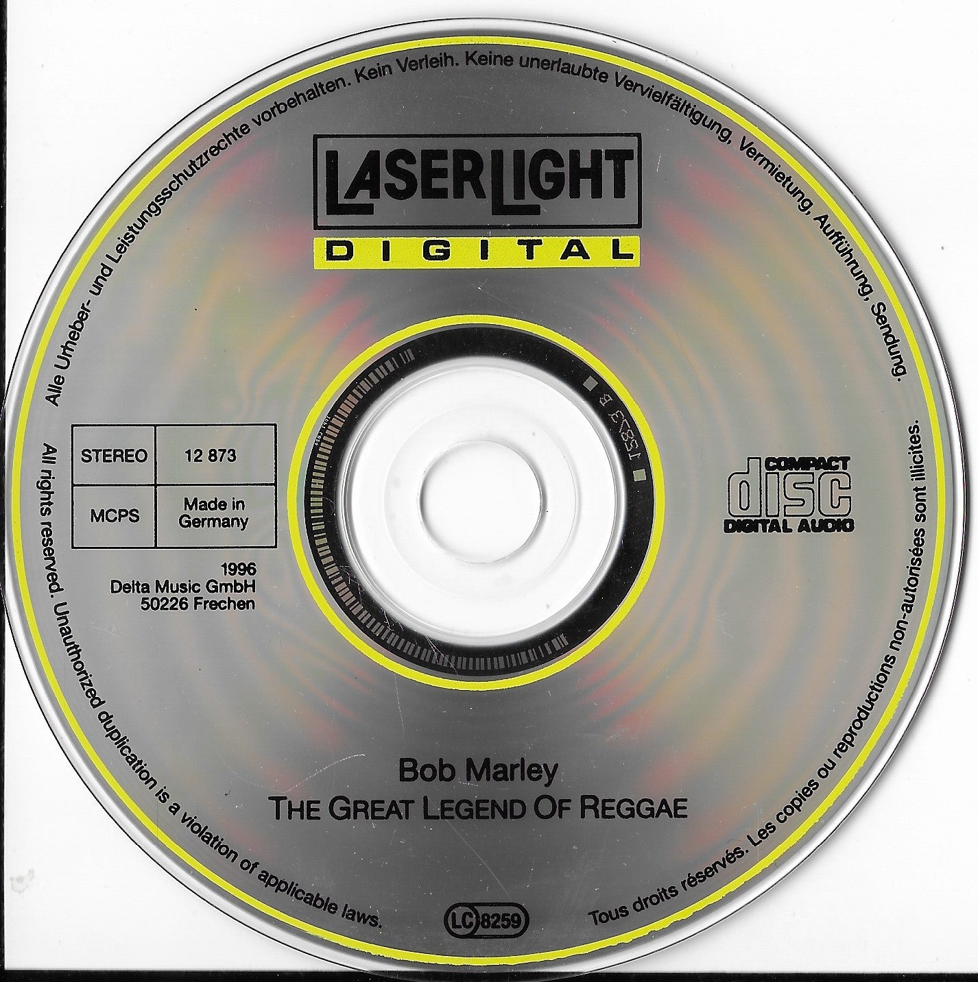 BOB MARLEY - The Great Legend Of Reggae