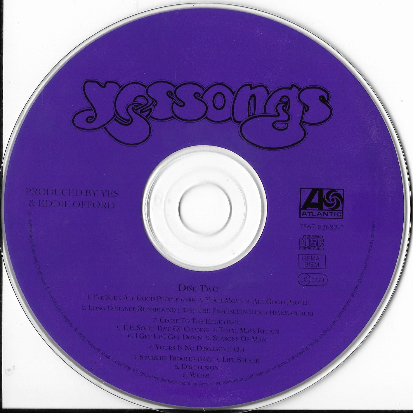 YES - Yessongs