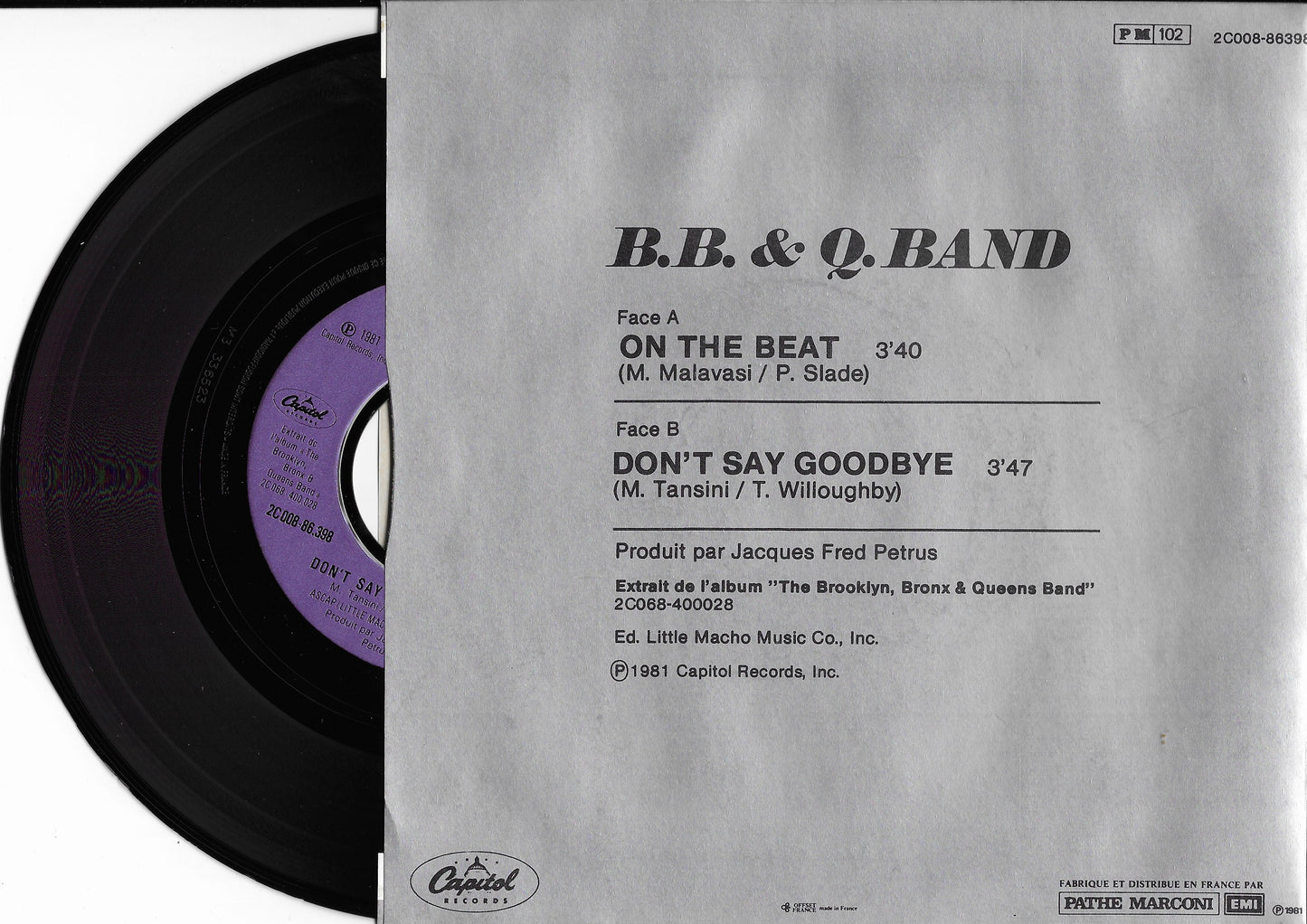 B.B. & Q. BAND - On the Beat