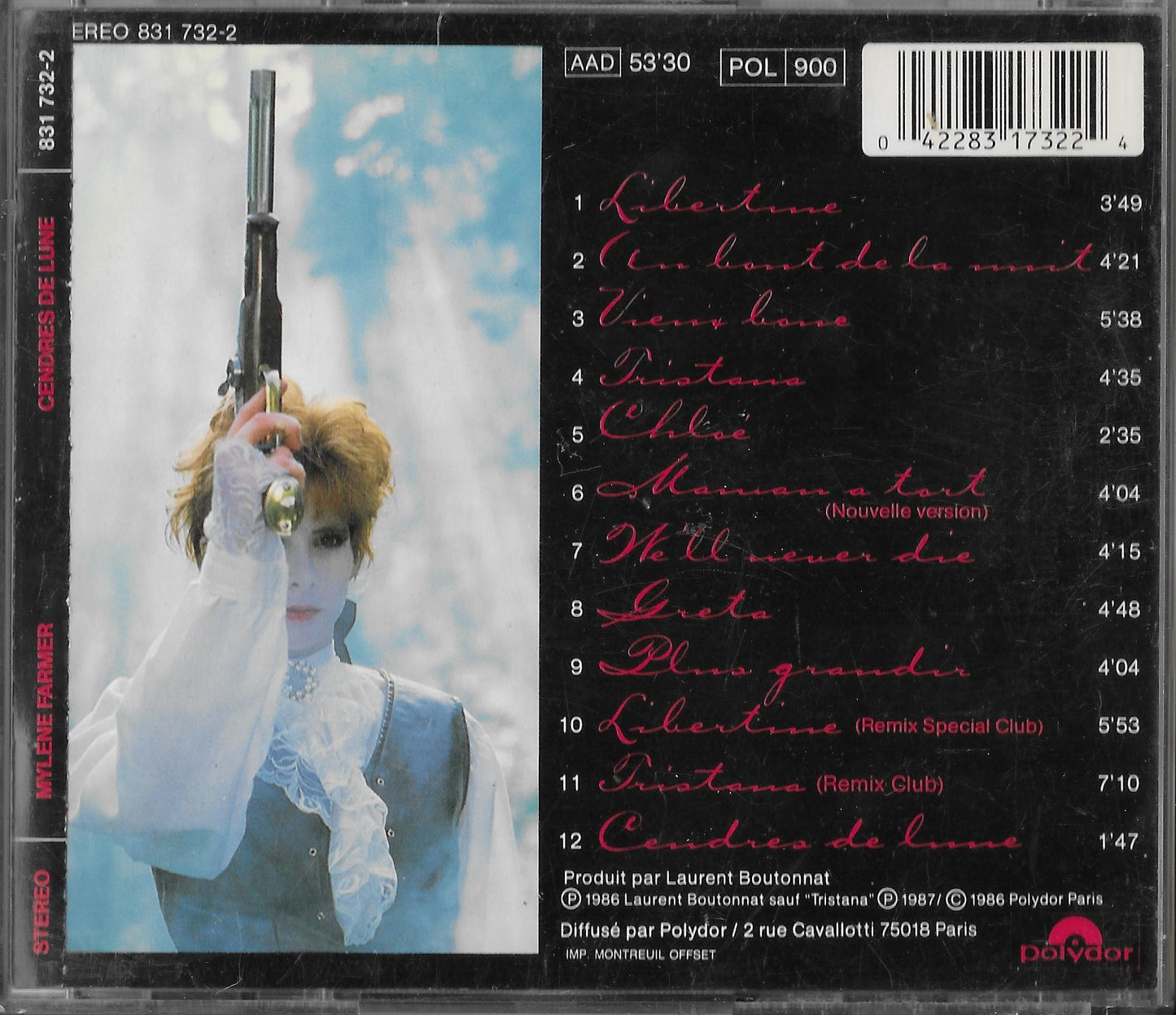 MYLENE FARMER - Cendres De Lune