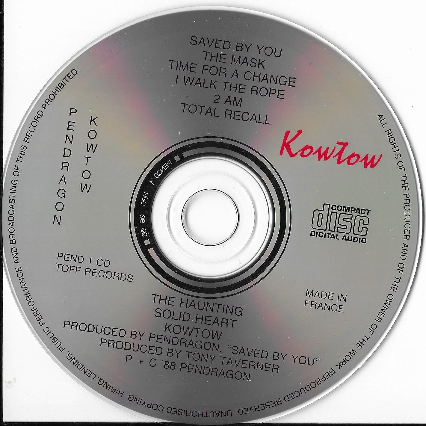 PENDRAGON - Kowtow