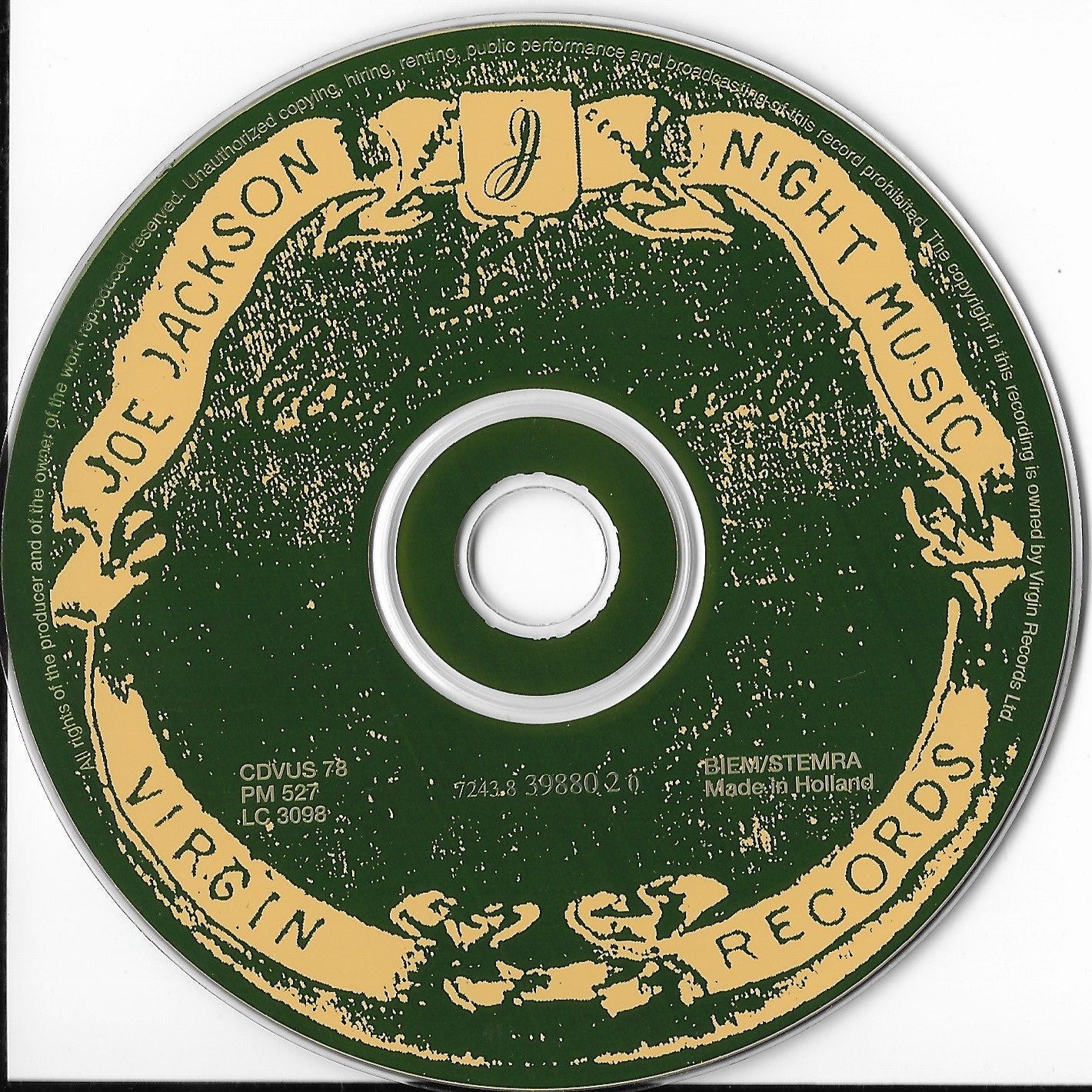 JOE JACKSON - Night Music