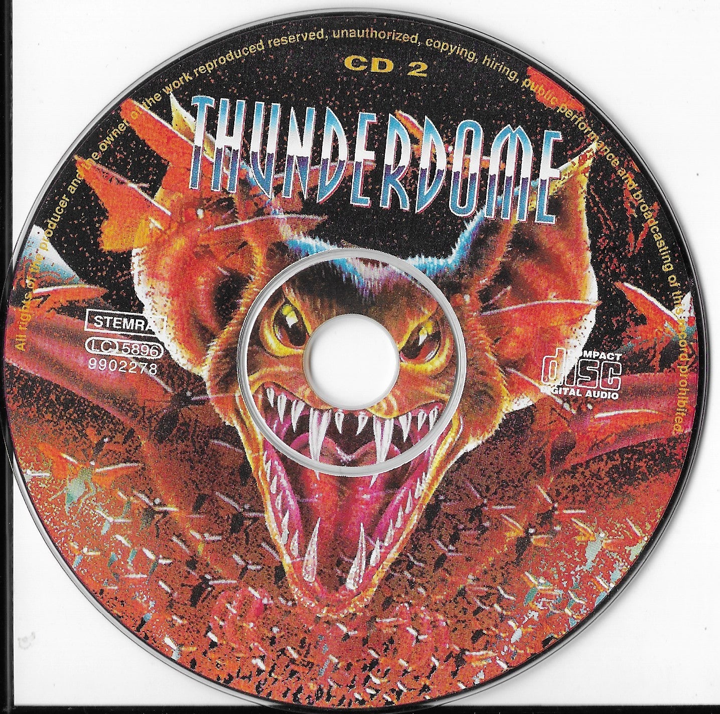 THUNDERDOME - "The Best Of" (Hardcore Will Never Die)