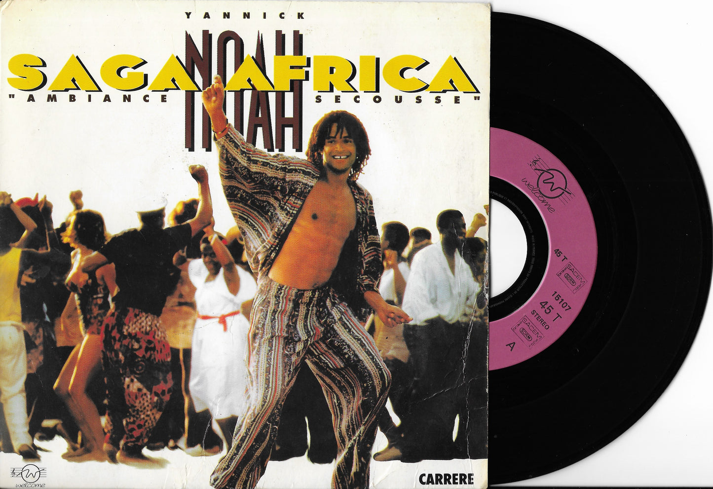 YANNICK NOAH - Saga Africa "Ambiance Secousse"