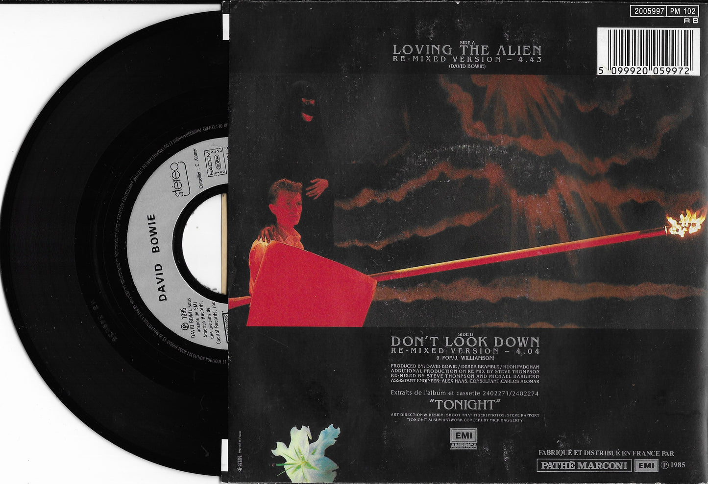 DAVID BOWIE - Loving The Alien (Re-Mixed Version)