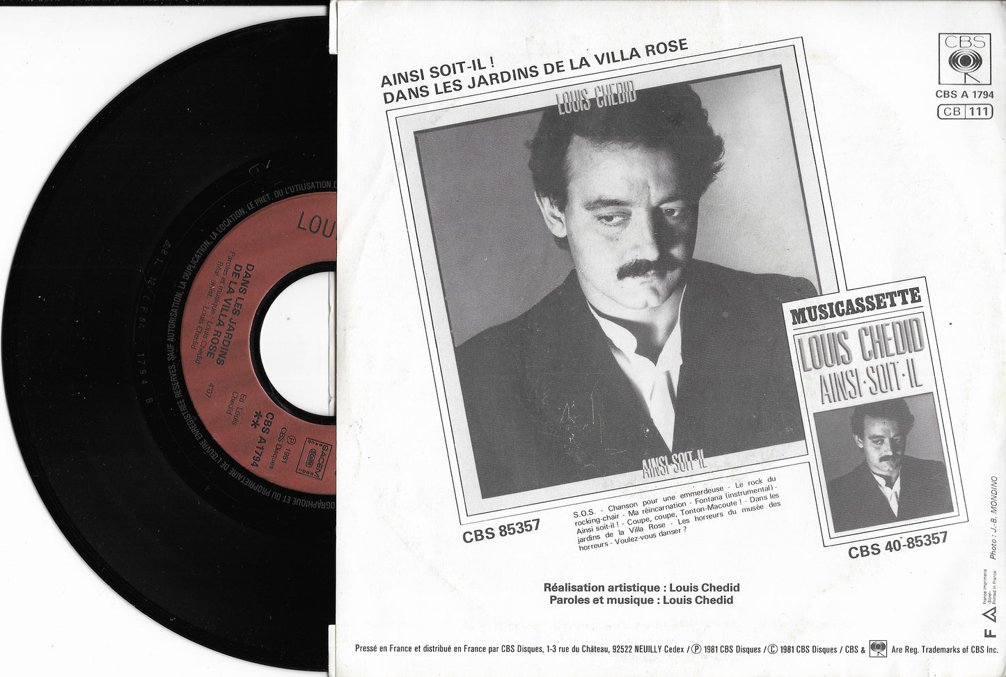 LOUIS CHEDID - Ainsi Soit-il