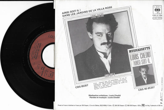 LOUIS CHEDID - Ainsi Soit-il