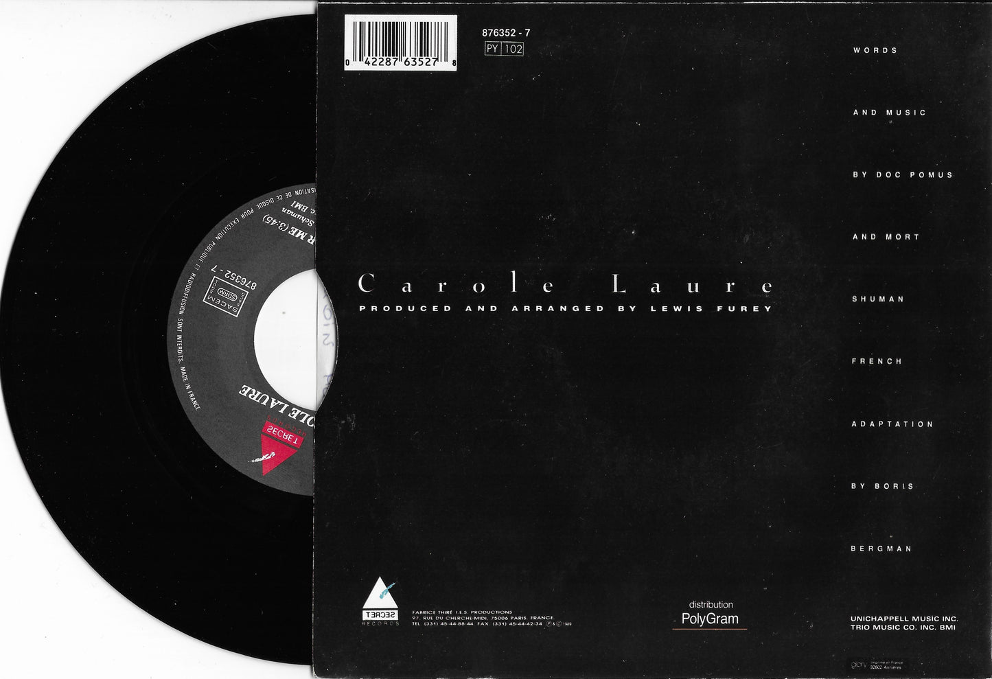 CAROLE LAURE - Danse Avant De Tomber