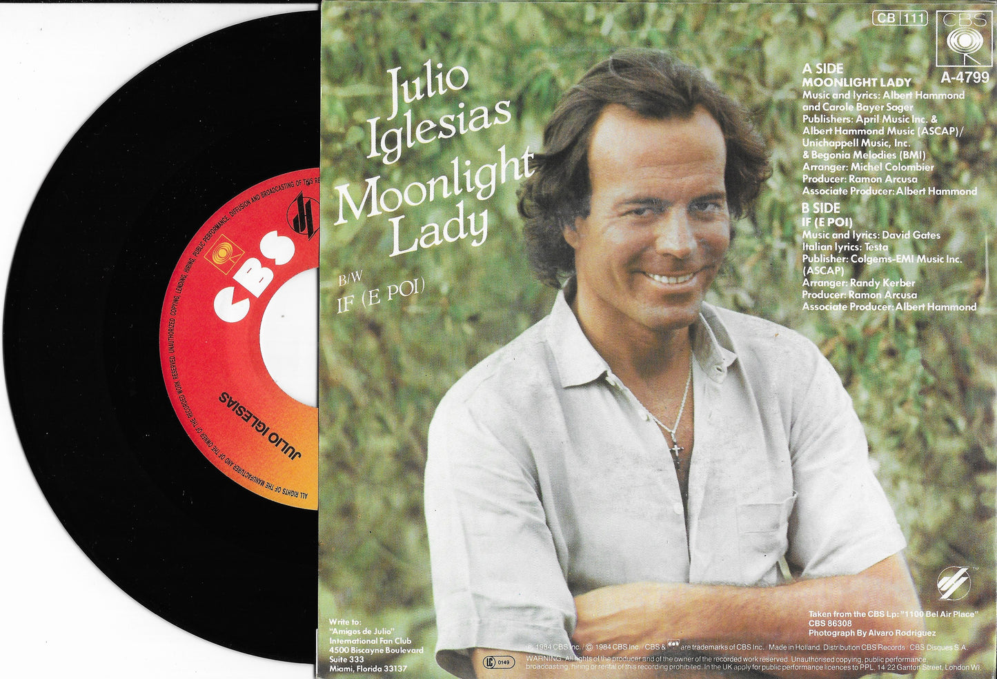 JULIO IGLESIAS - Moonlight Lady