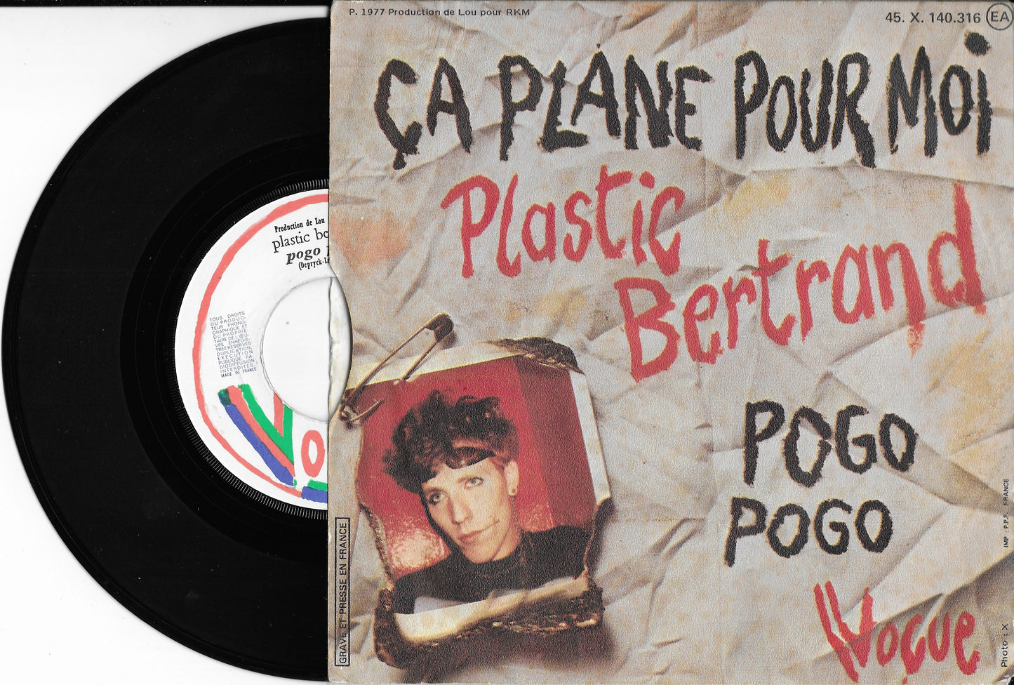 PLASTIC BERTRAND - Ca plane pour moi