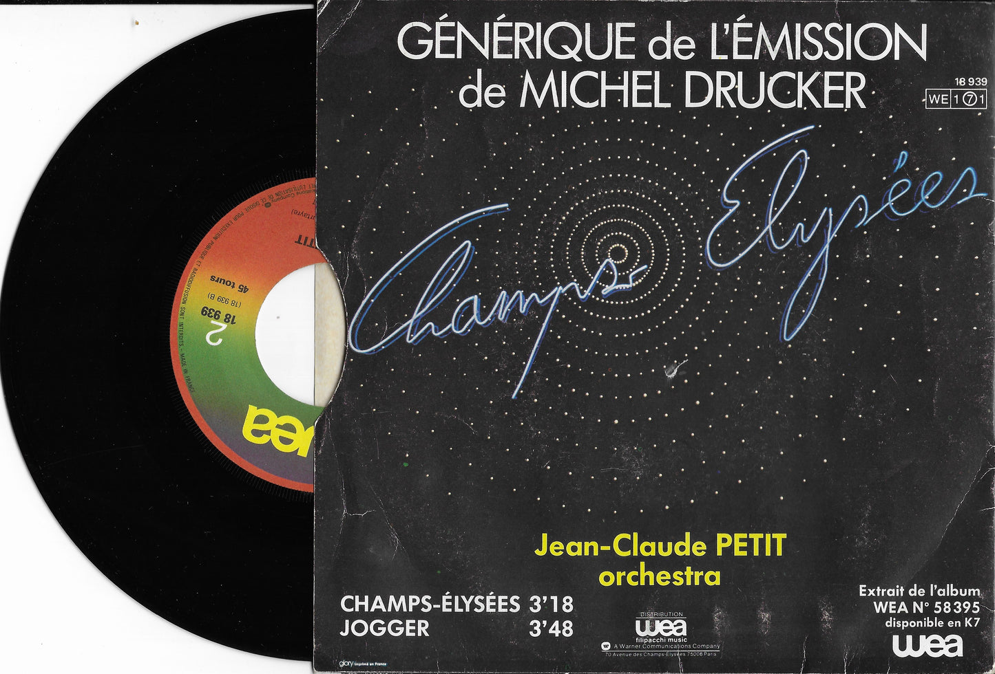 JEAN CLAUDE PETIT ORCHESTRA - Champs Elysées