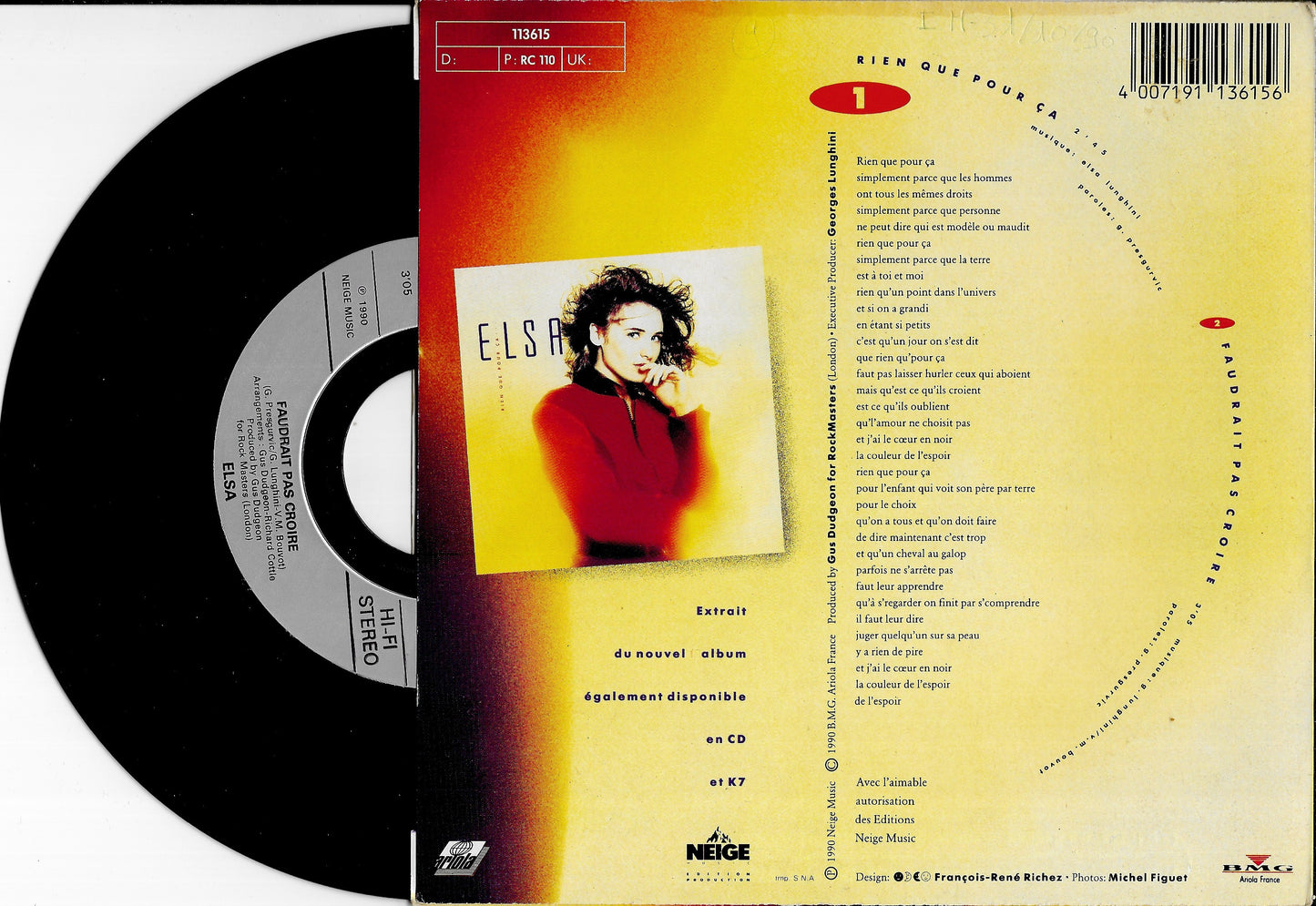ELSA - Rien Que Pour Ça