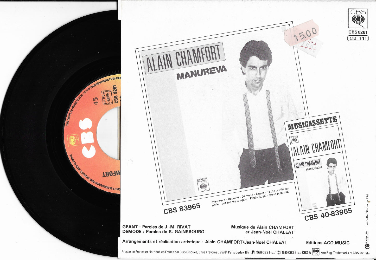 ALAIN CHAMFORT - Géant
