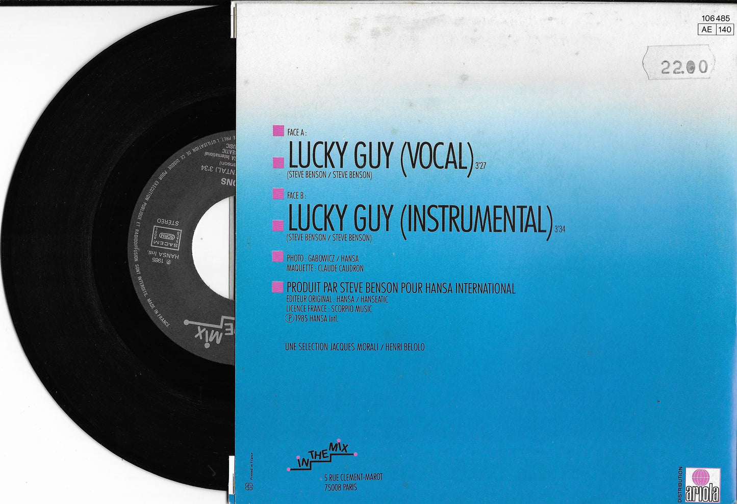 RYAN SIMMONS - Lucky Guy