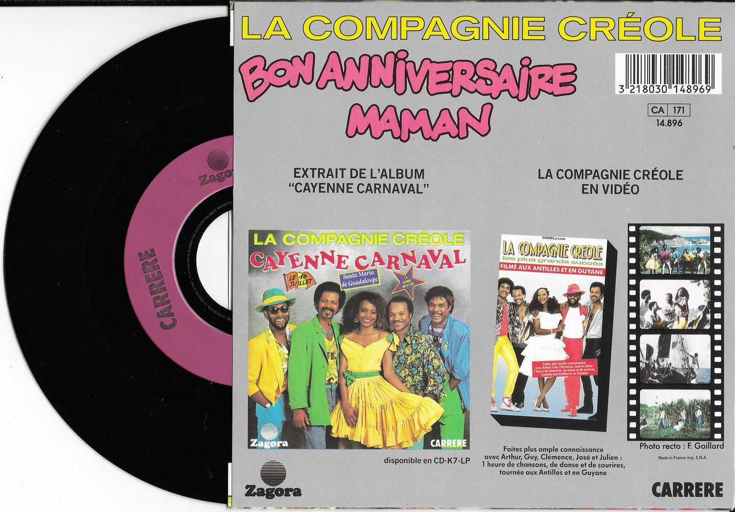 LA COMPAGNIE CREOLE - Bon Anniversaire Maman