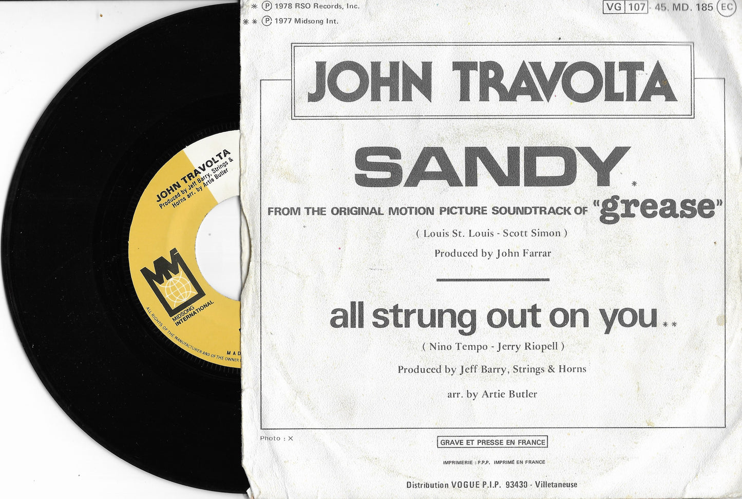 JOHN TRAVOLTA - Sandy