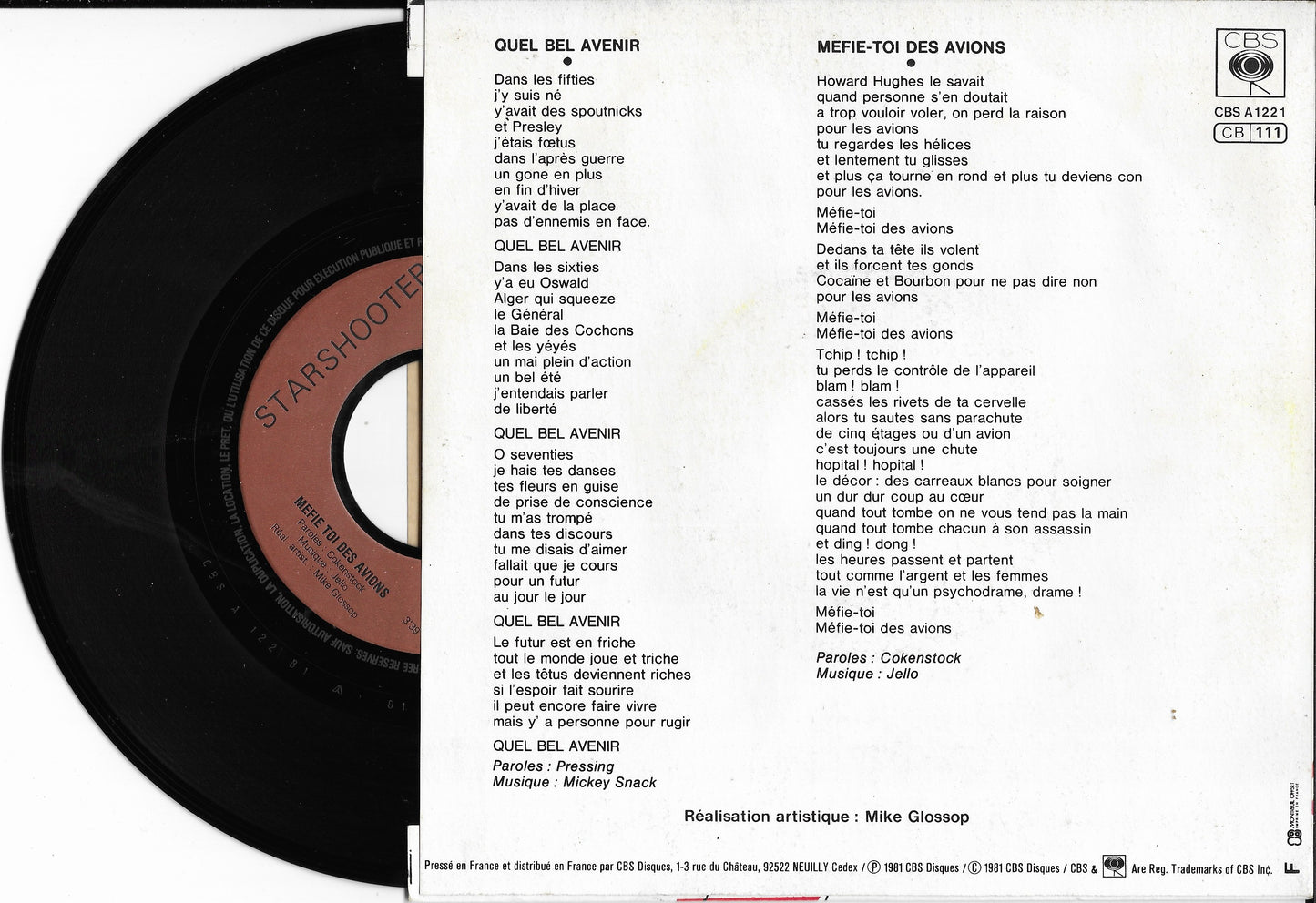 STARSHOOTER - Quel Bel Avenir