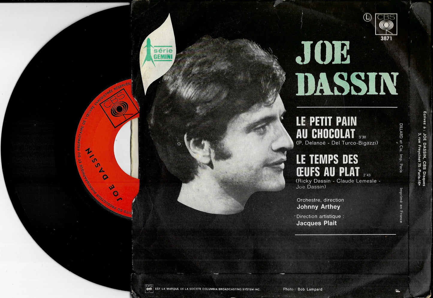 JOE DASSIN - Le Petit Pain Au Chocolat