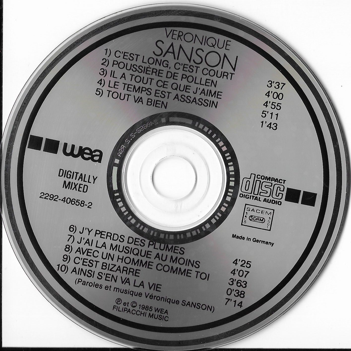 VERONIQUE SANSON - Véronique Sanson
