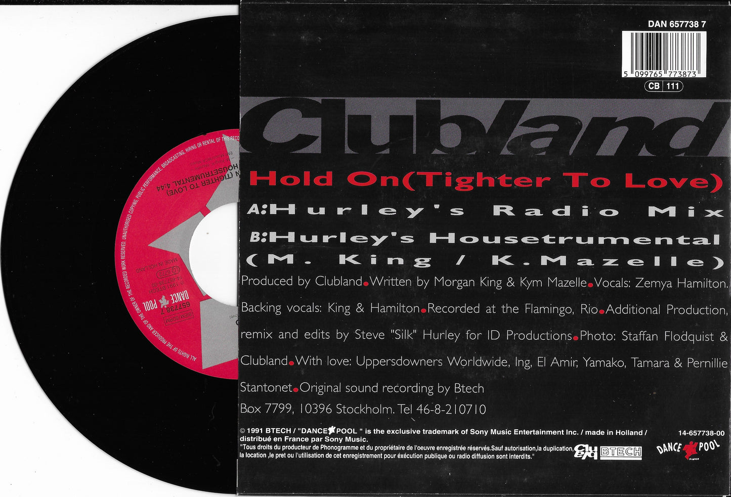 CLUBLAND - Hold On (Tighter To Love)