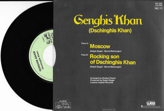 DSCHINGHIS KHAN - Rocking Son Of Dschinghis Khan (English Version) / Moscow