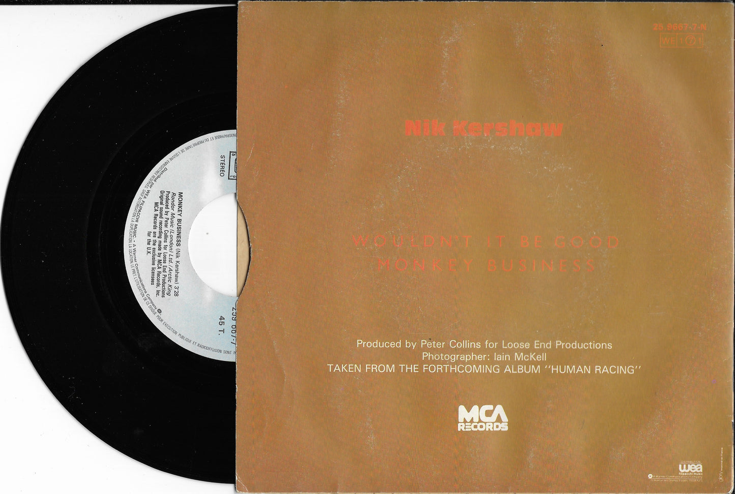 NIK KERSHAW - Wouldn't It Be Good