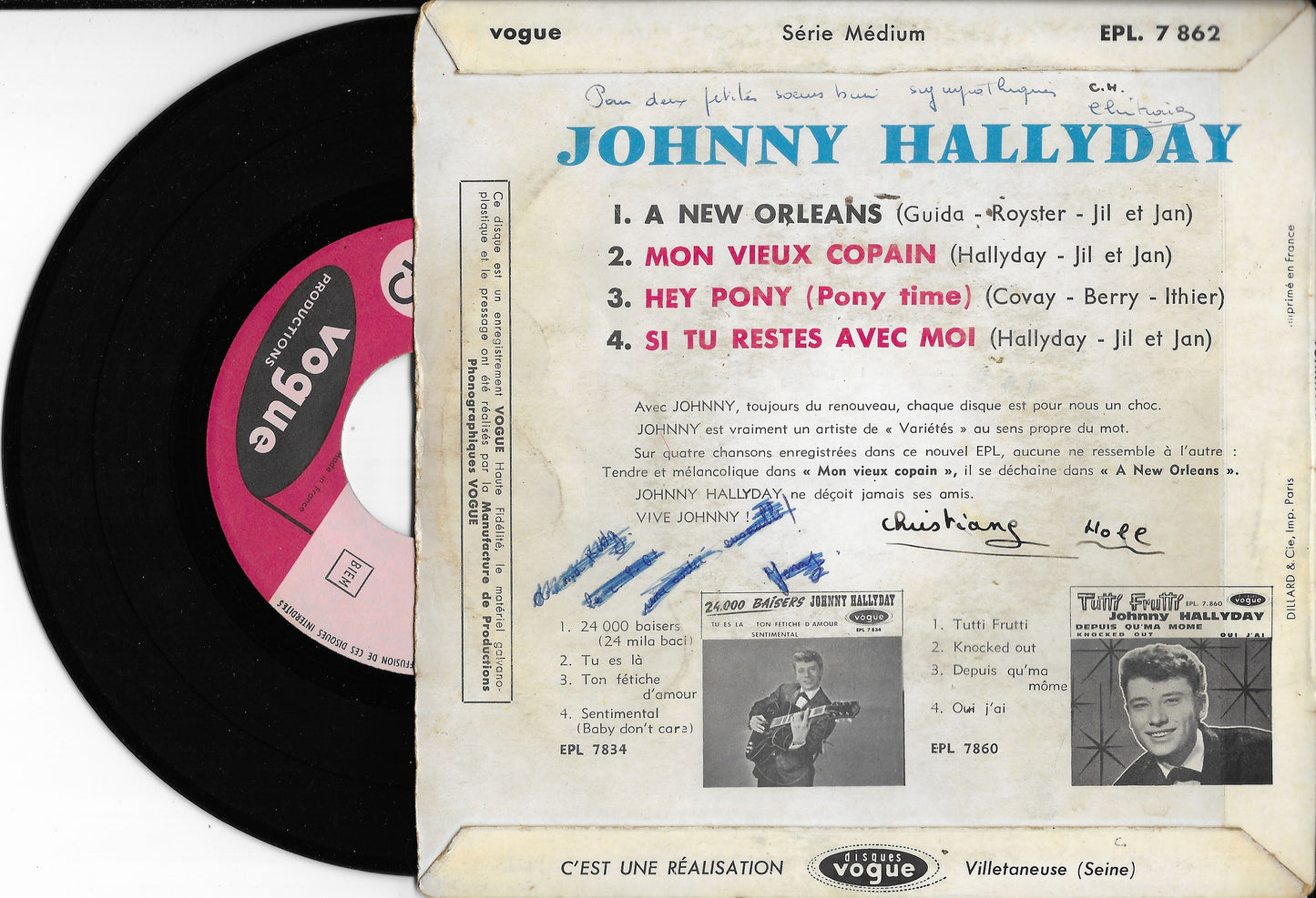 JOHNNY HALLYDAY - A New Orleans