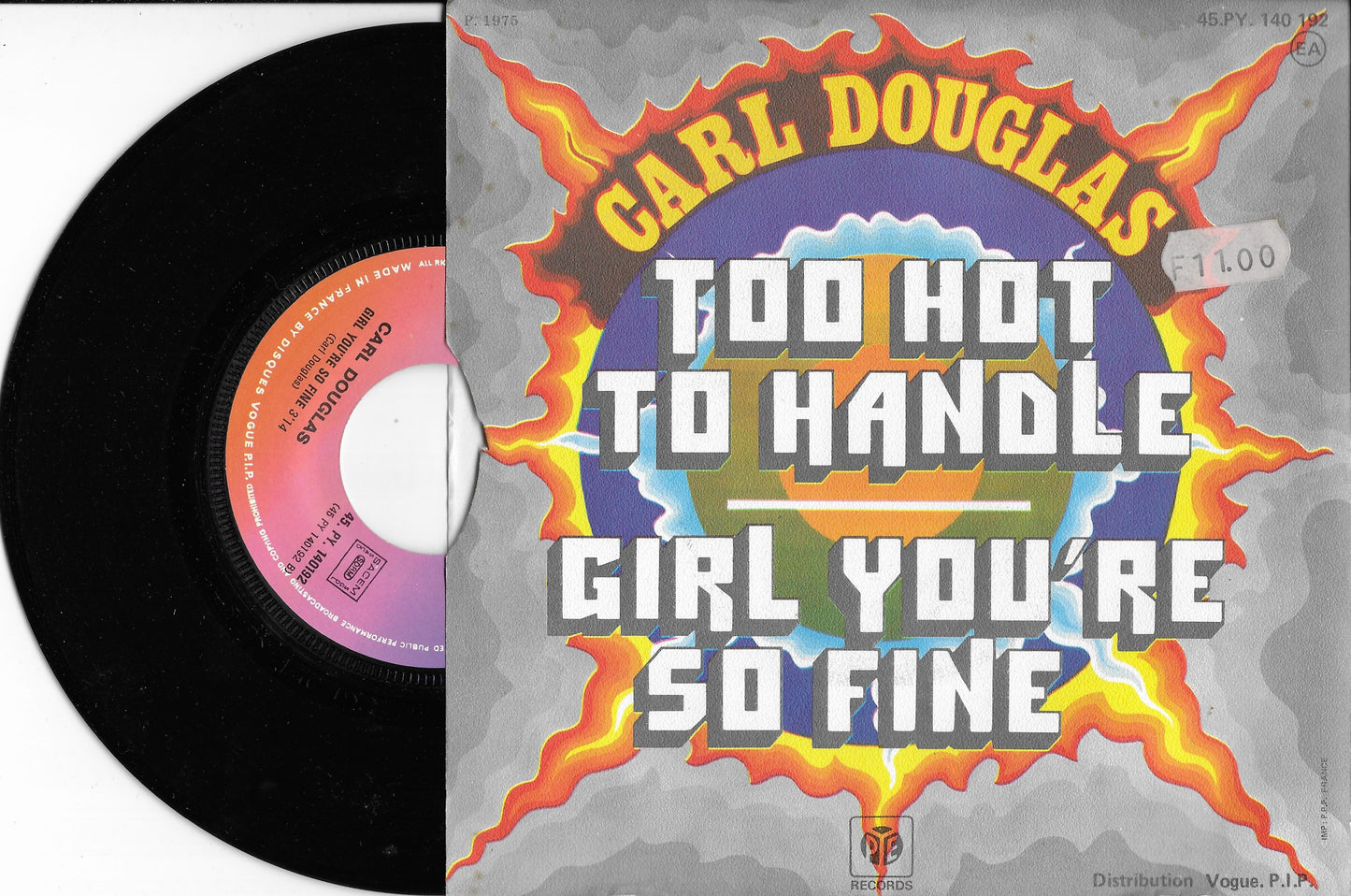 CARL DOUGLAS - Too Hot To Handle