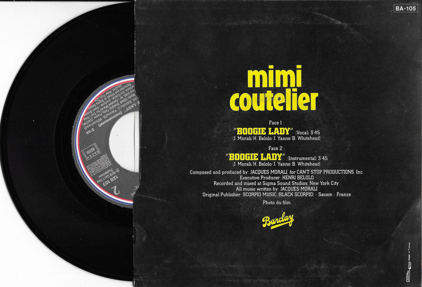 MIMI COUTELIER - Boogie Lady