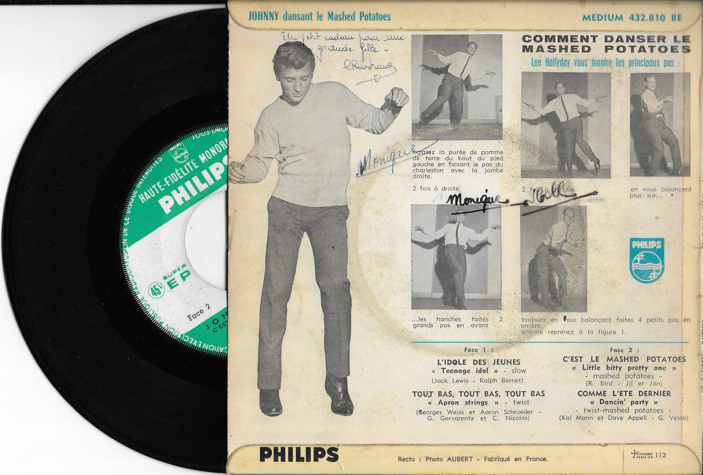 JOHNNY HALLYDAY - L'idole des jeunes