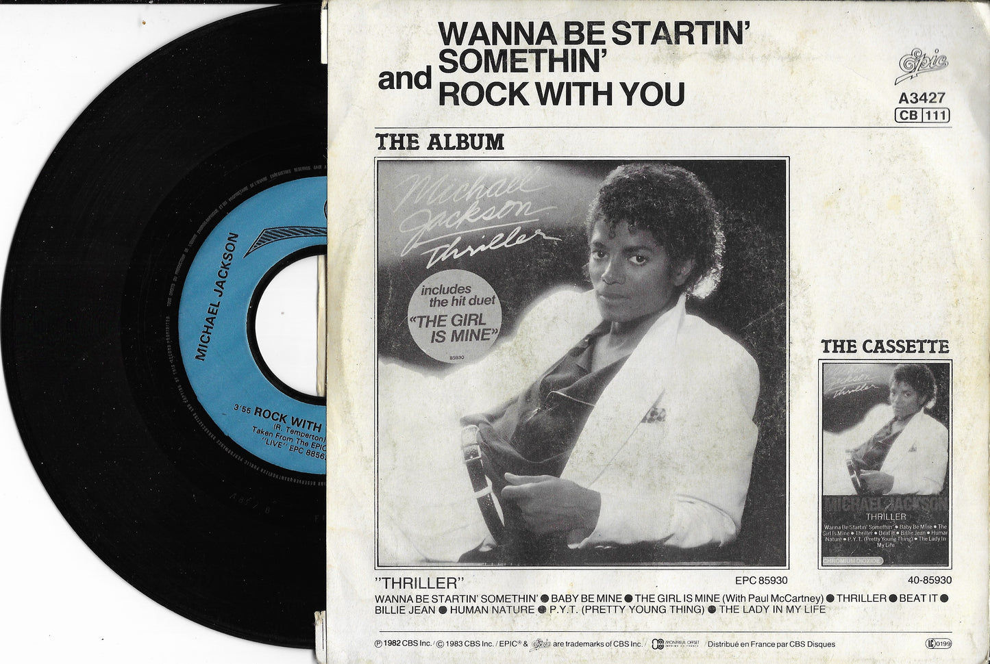MICHAEL JACKSON - Wanna Be Startin' Somethin'