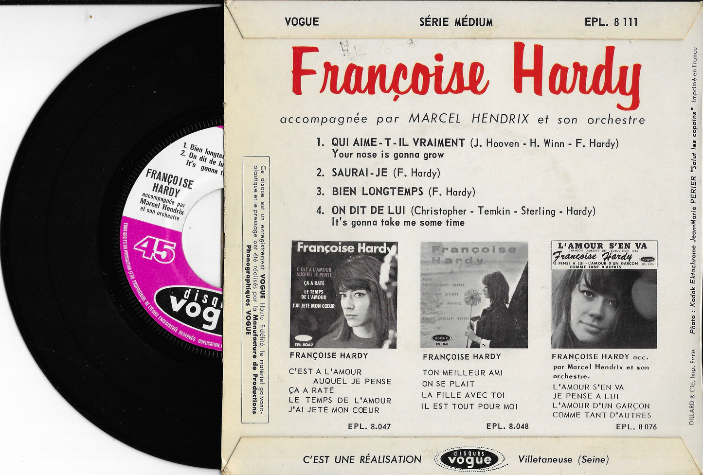 FRANCOISE HARDY - Qui Aime-T-il Vraiment