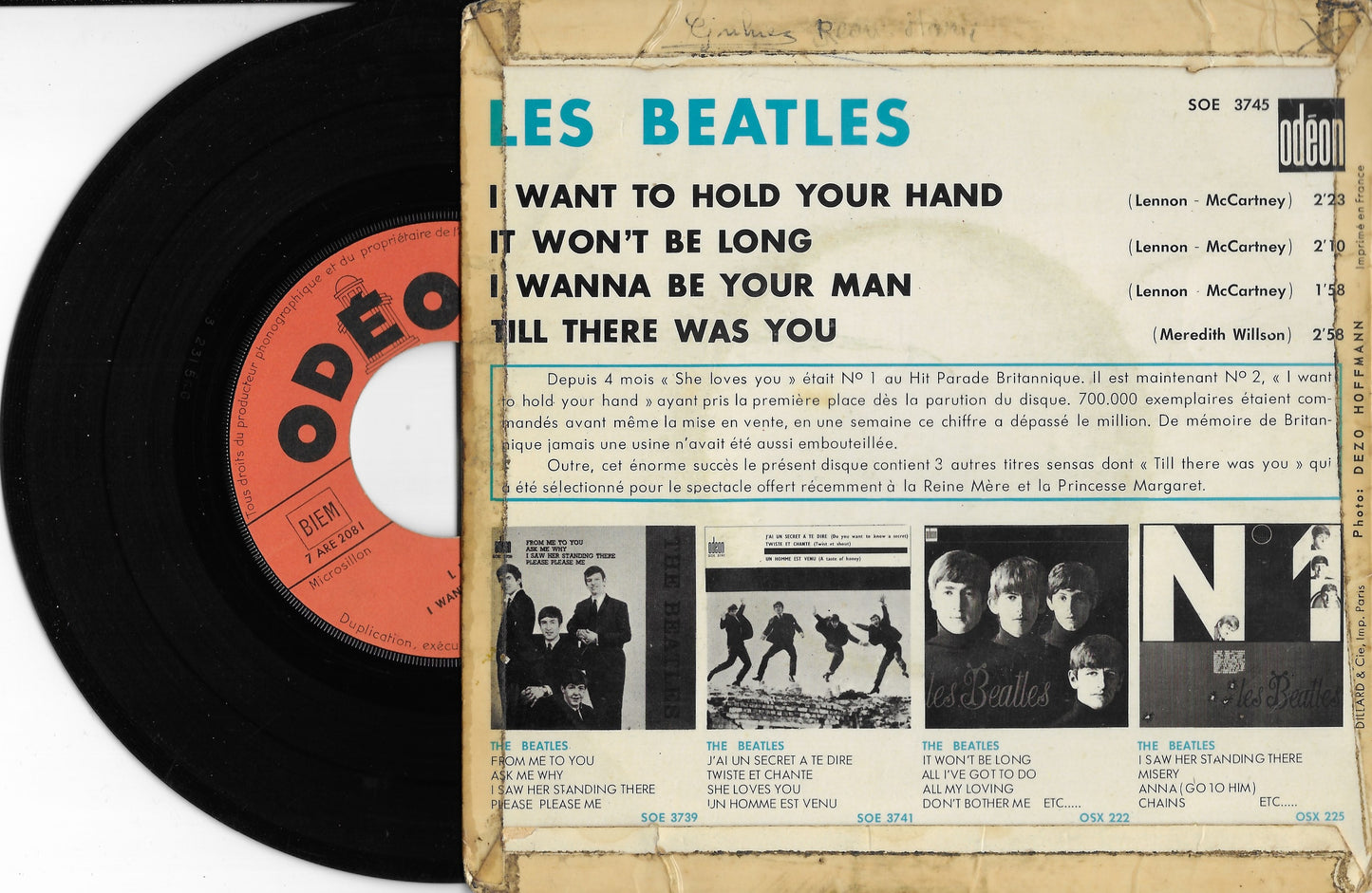 THE BEATLES - I Want To Hold Your Hand
