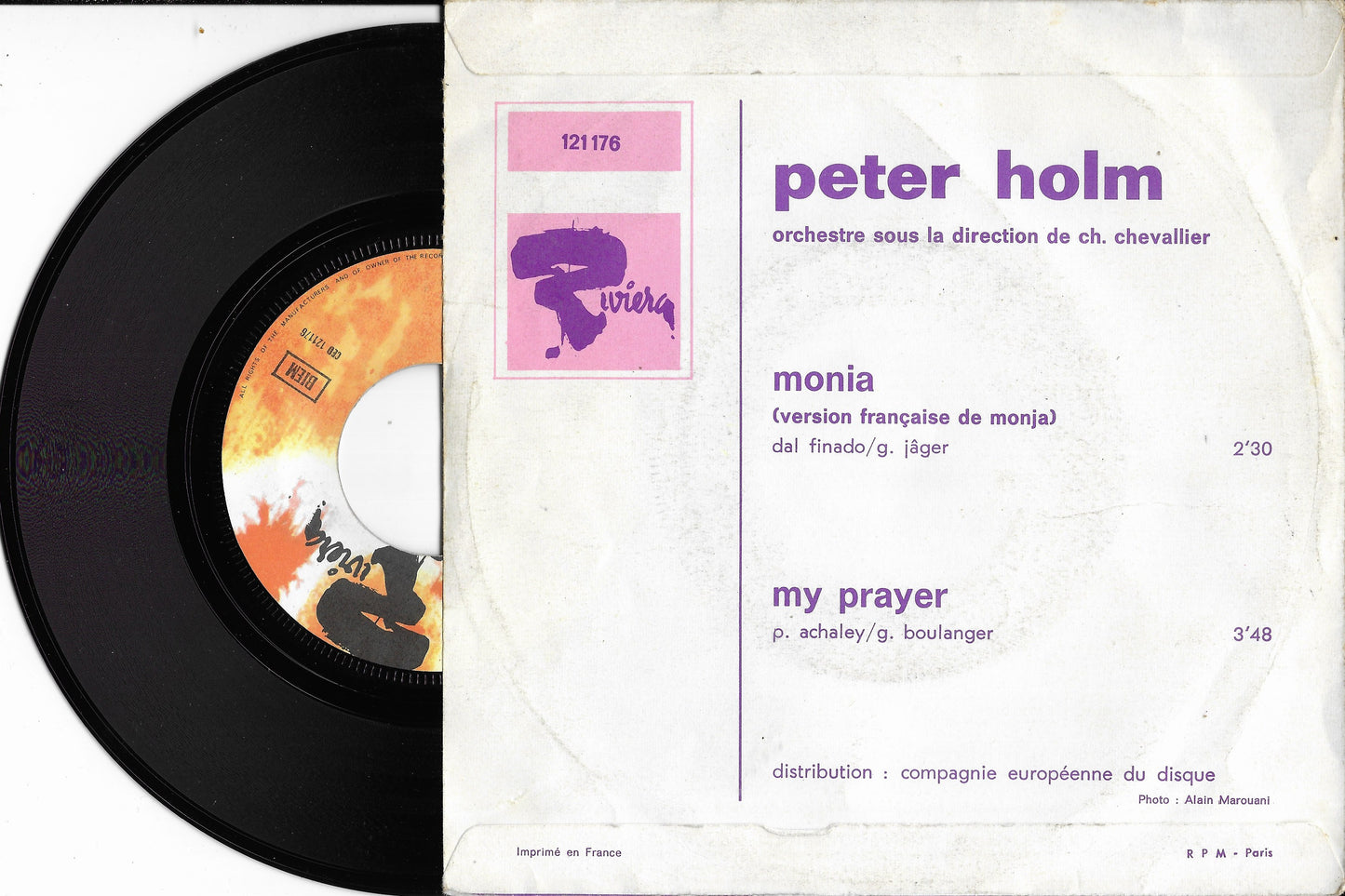 PETER HOLM - Monia / My Prayer